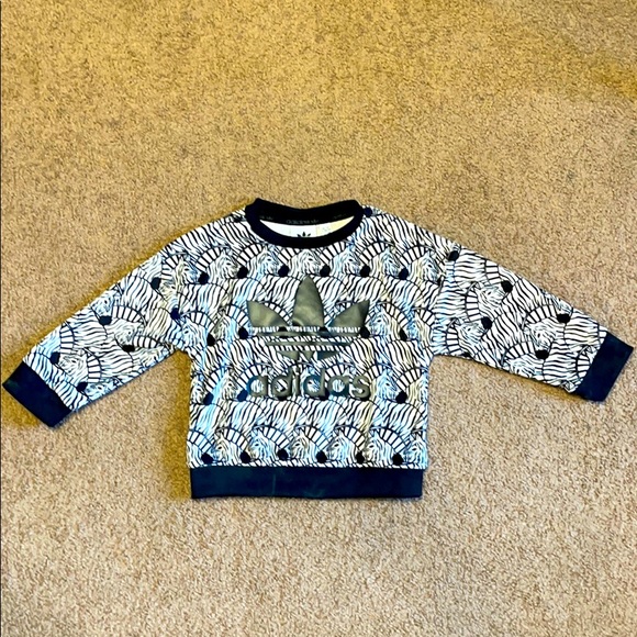 adidas zebra sweater